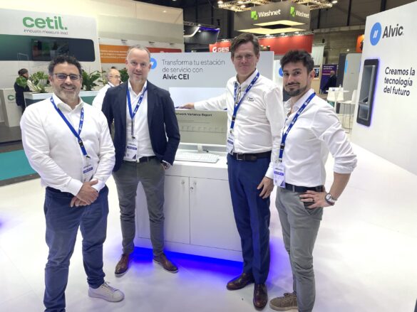 Titan Cloud and Alvic demonstrate the benefits of Alvic CEI SIR at Motortec Madrid.